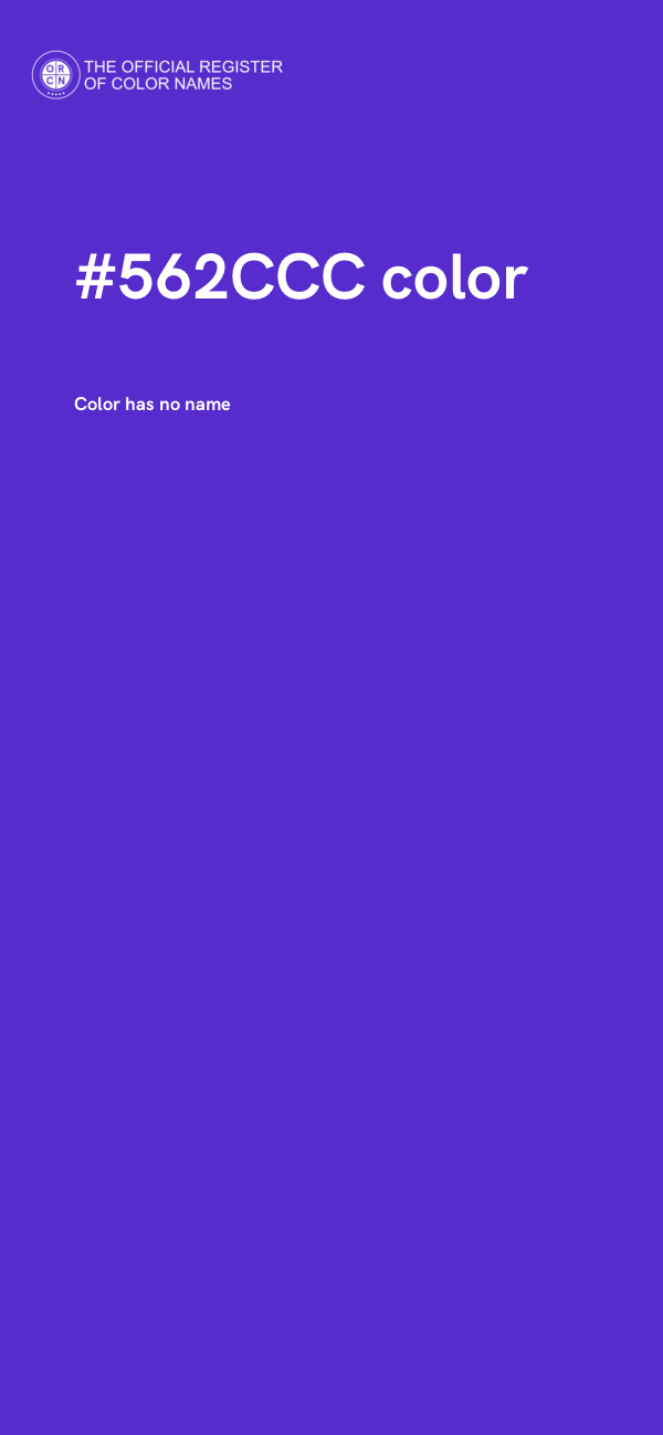#562CCC color image