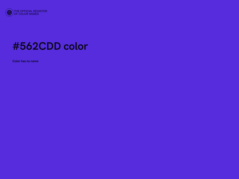 #562CDD color image