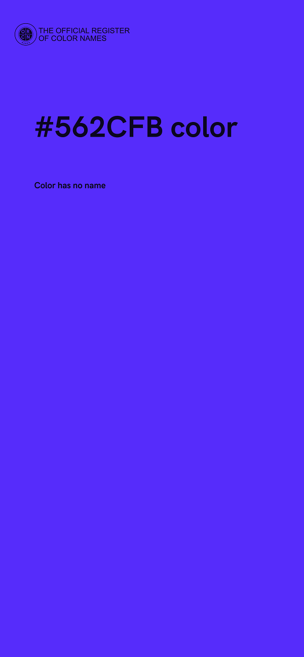 #562CFB color image