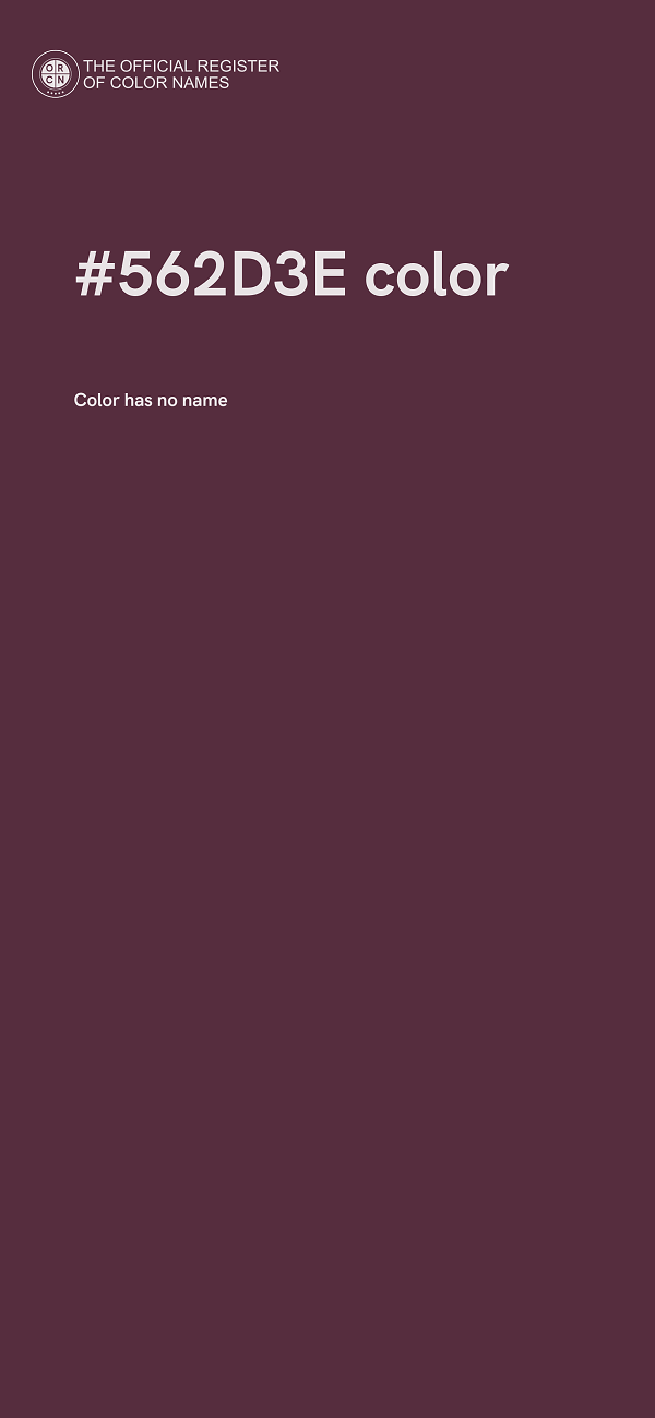 #562D3E color image