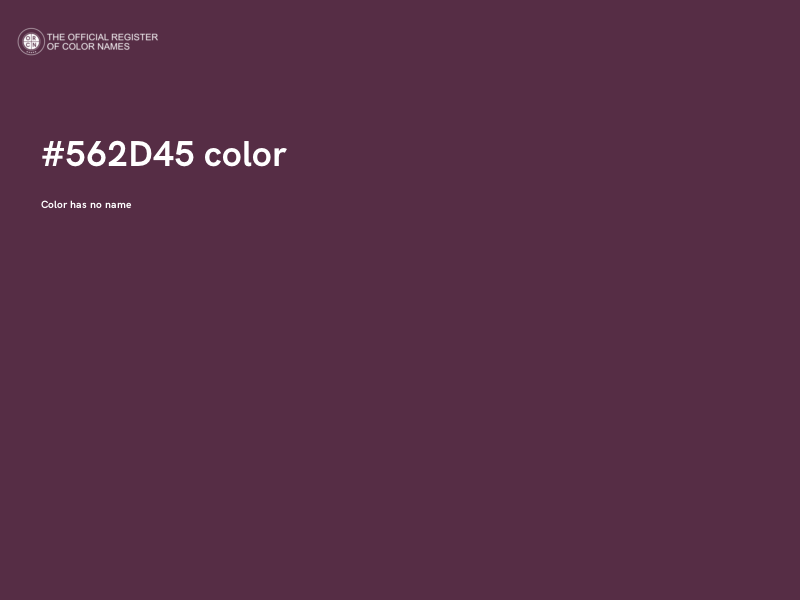 #562D45 color image