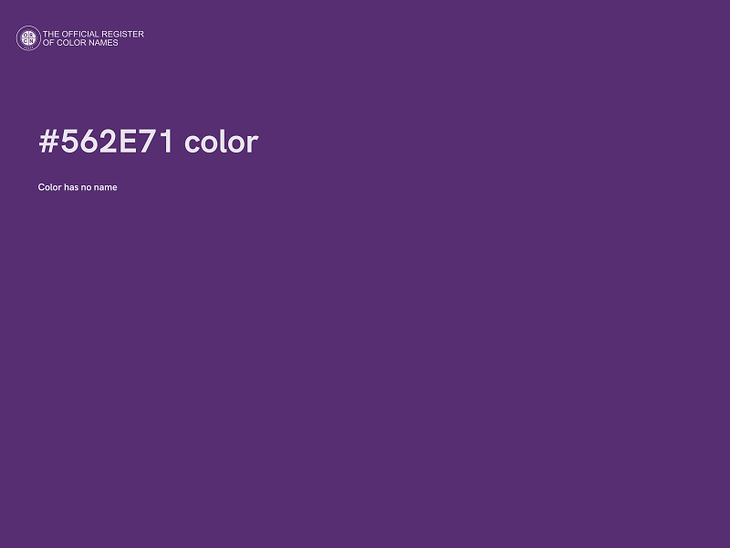 #562E71 color image