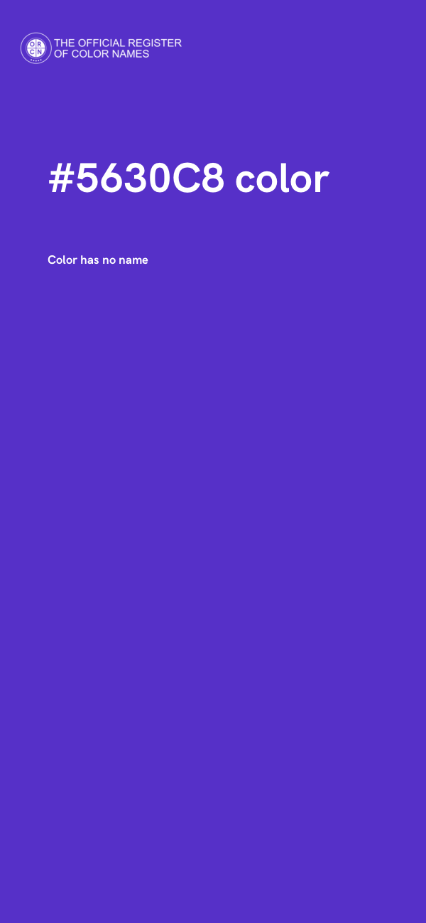 #5630C8 color image