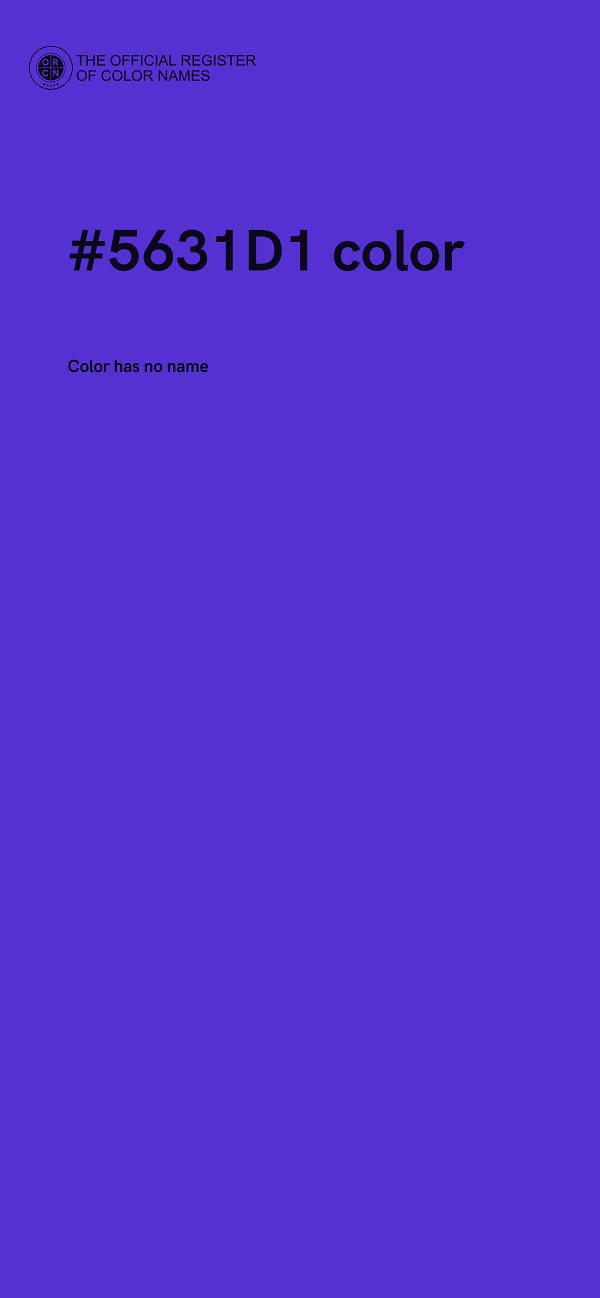 #5631D1 color image