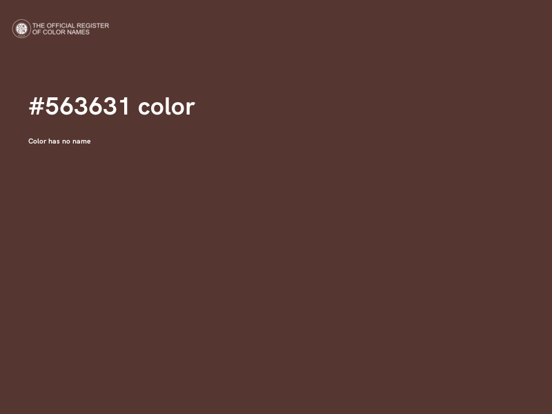 #563631 color image