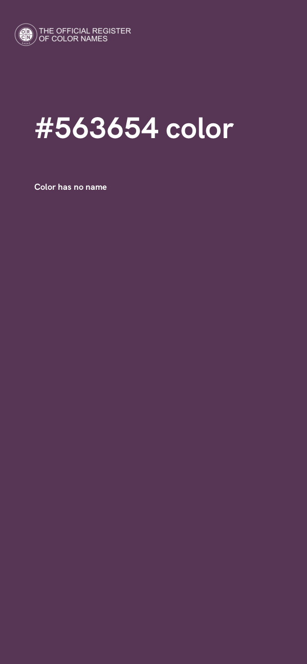 #563654 color image