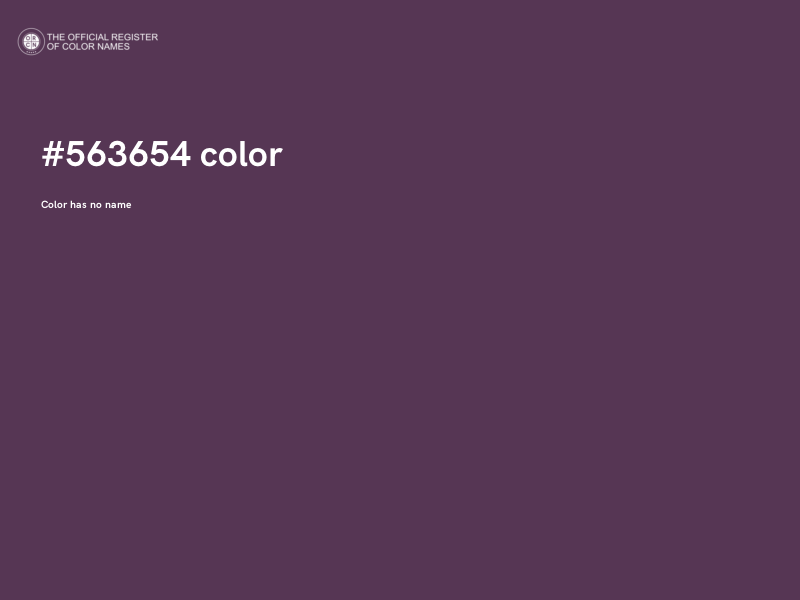 #563654 color image