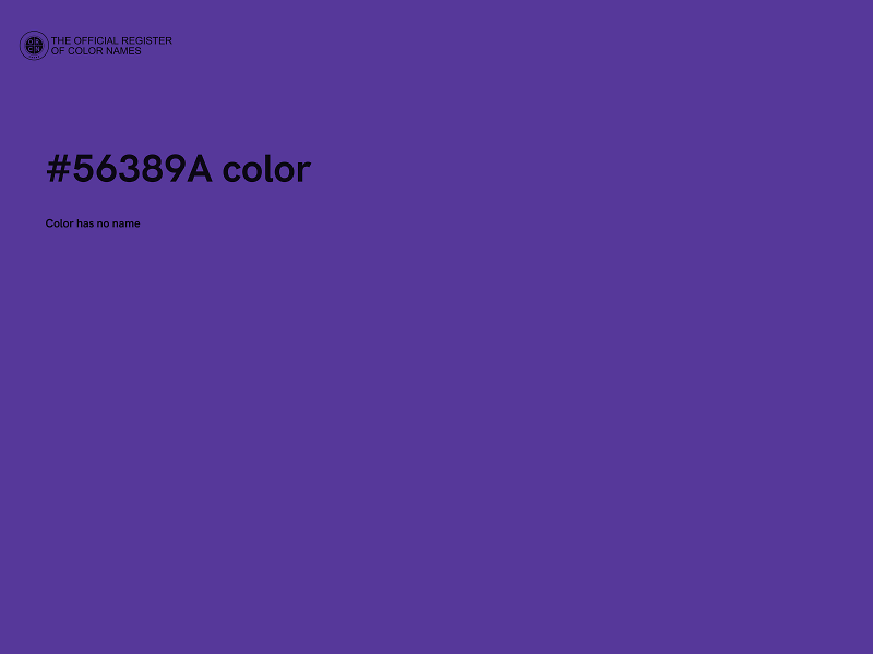 #56389A color image