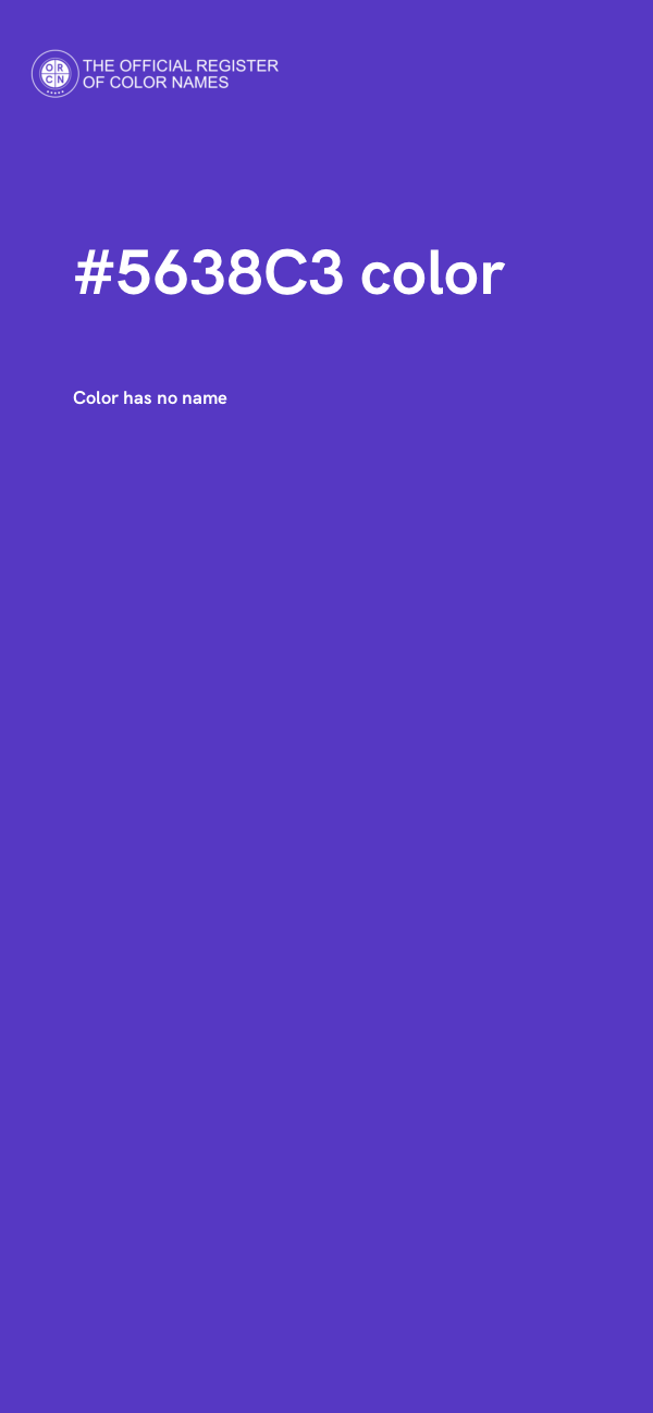 #5638C3 color image