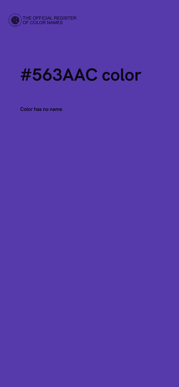 #563AAC color image