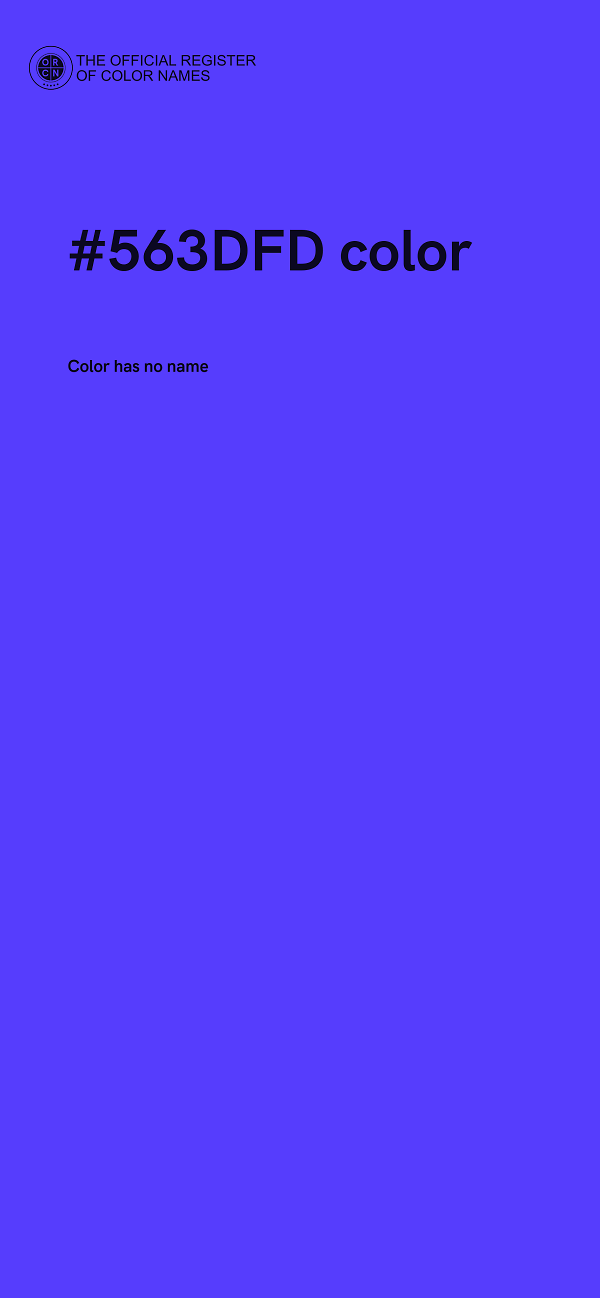 #563DFD color image