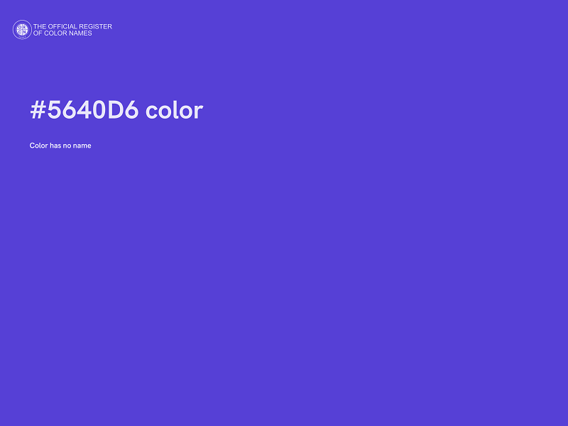 #5640D6 color image