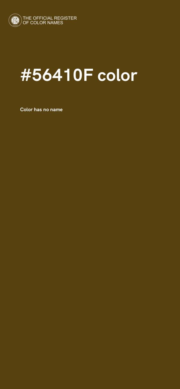 #56410F color image