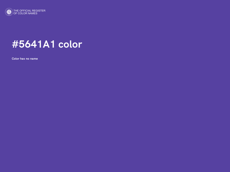 #5641A1 color image