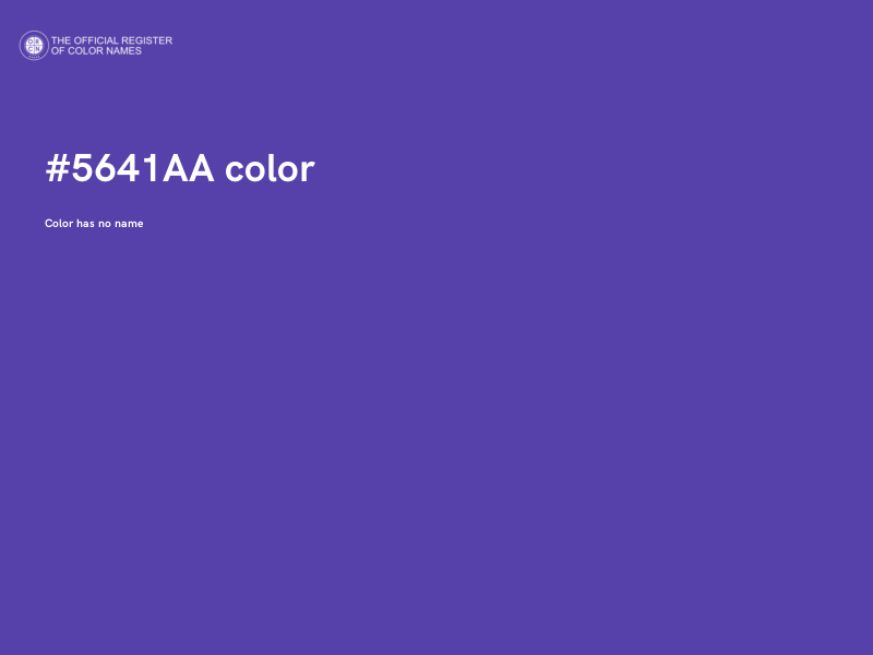 #5641AA color image