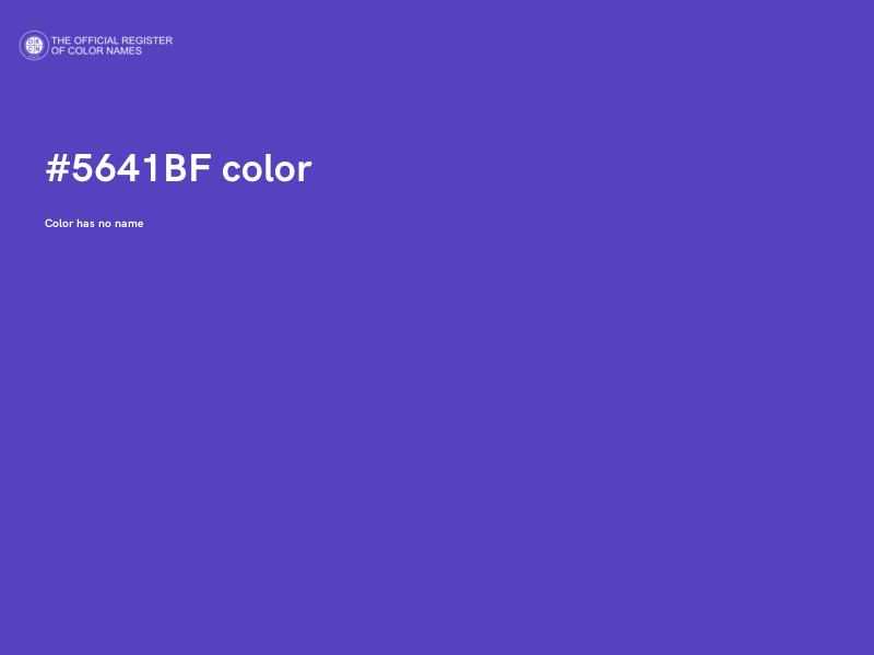 #5641BF color image