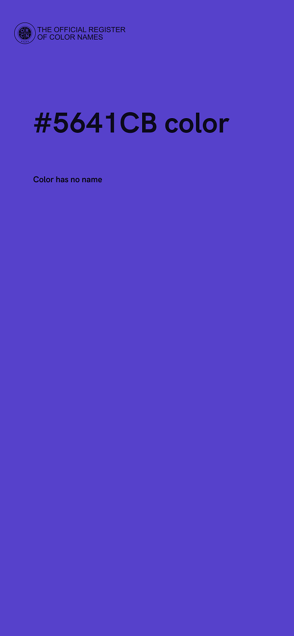 #5641CB color image