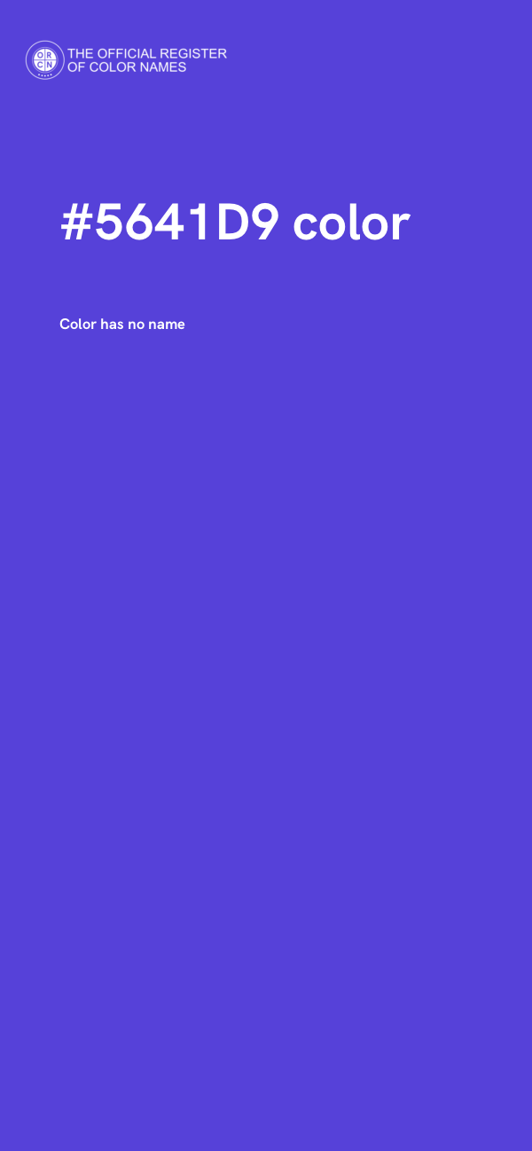 #5641D9 color image