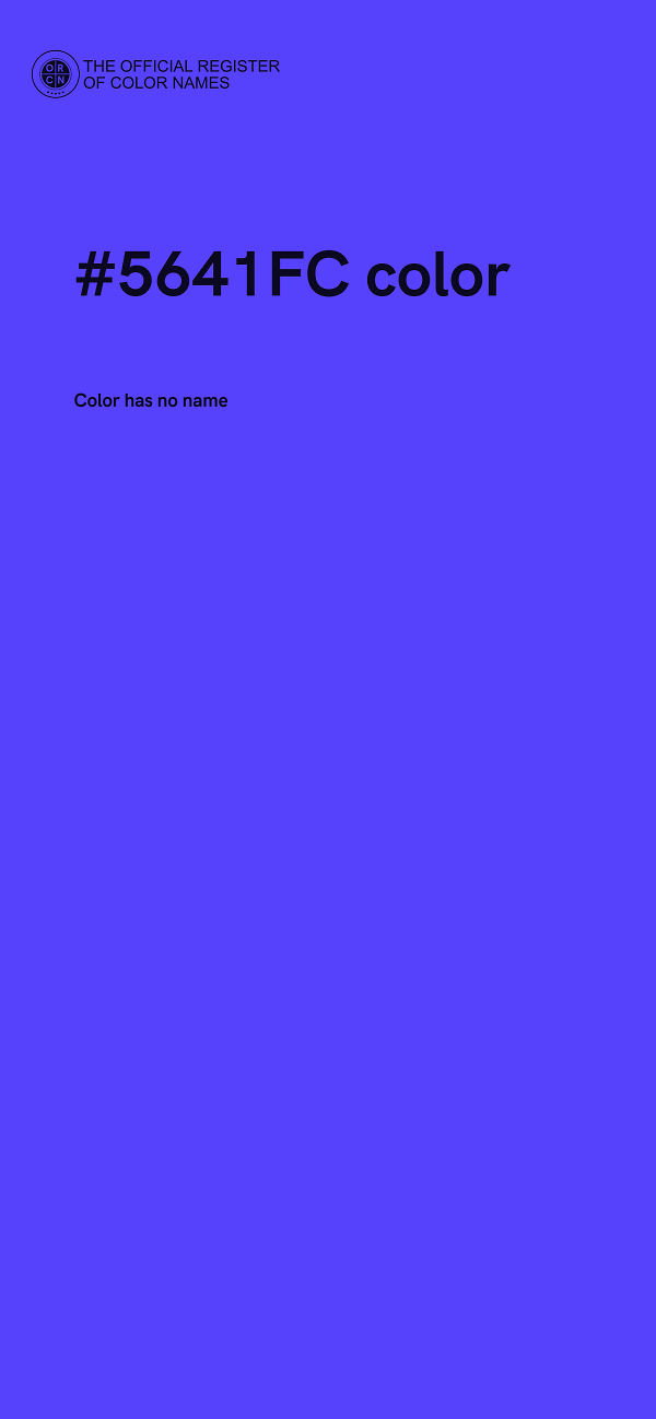 #5641FC color image