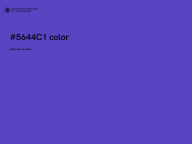 #5644C1 color image