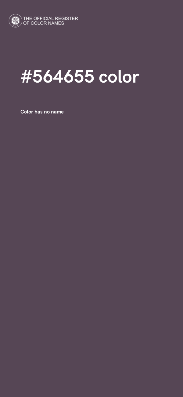 #564655 color image