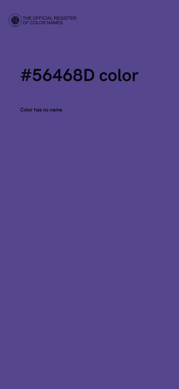 #56468D color image