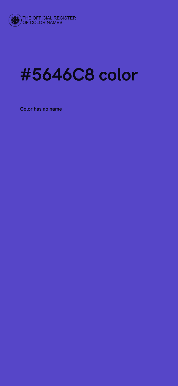 #5646C8 color image