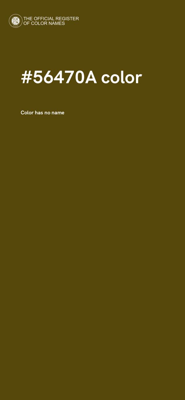 #56470A color image