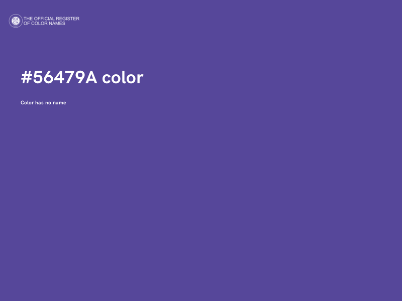 #56479A color image