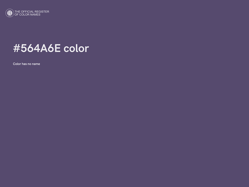 #564A6E color image