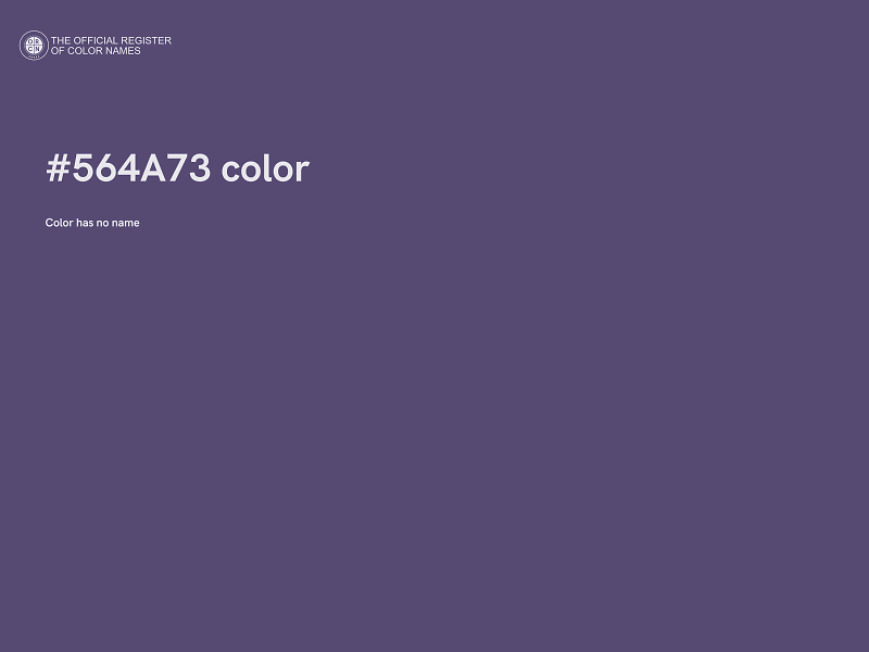 #564A73 color image