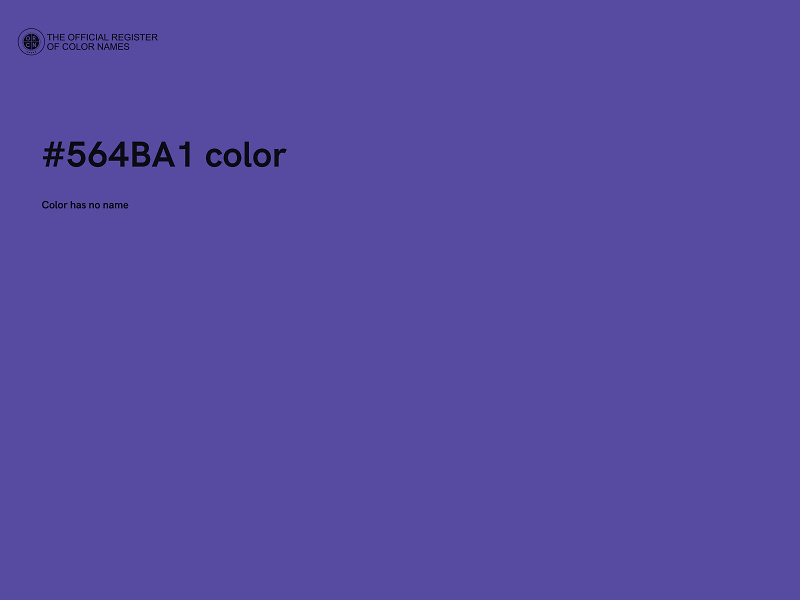 #564BA1 color image