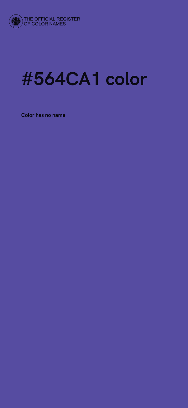 #564CA1 color image