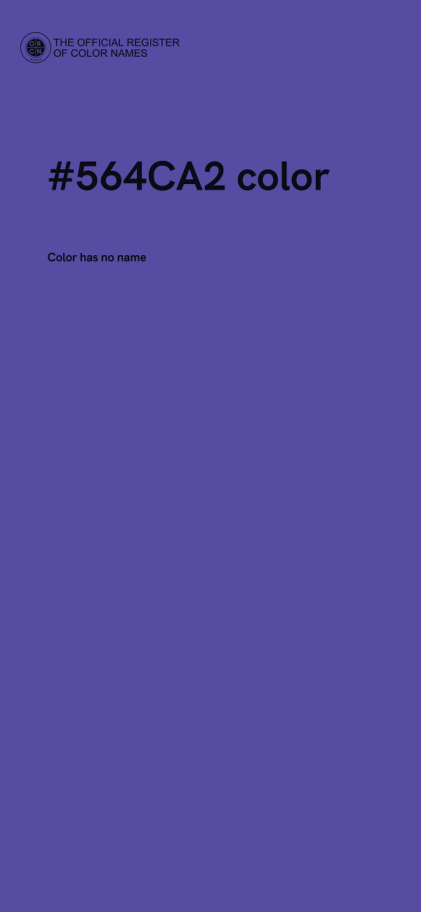 #564CA2 color image