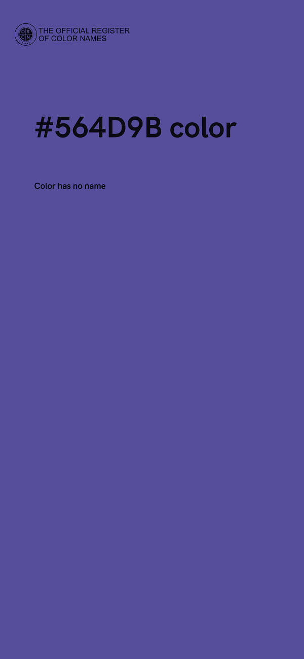 #564D9B color image