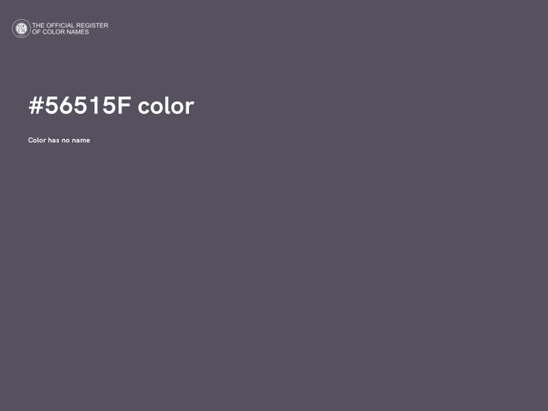 #56515F color image