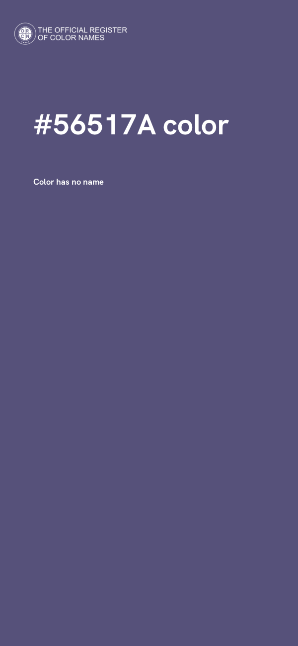 #56517A color image