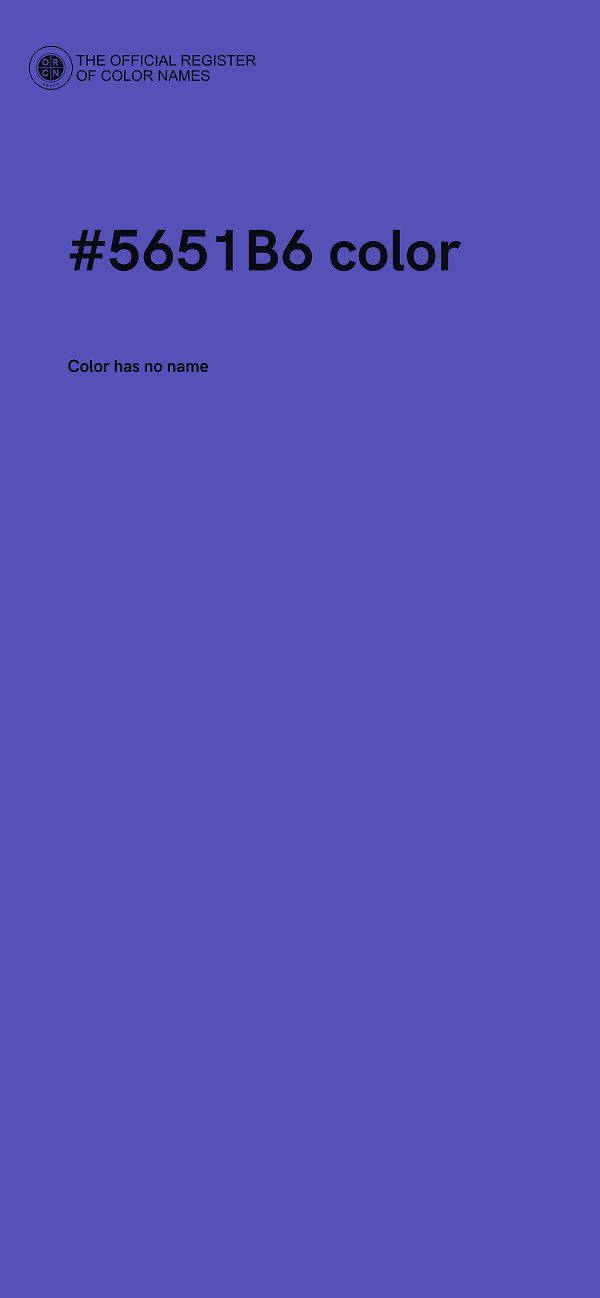 #5651B6 color image