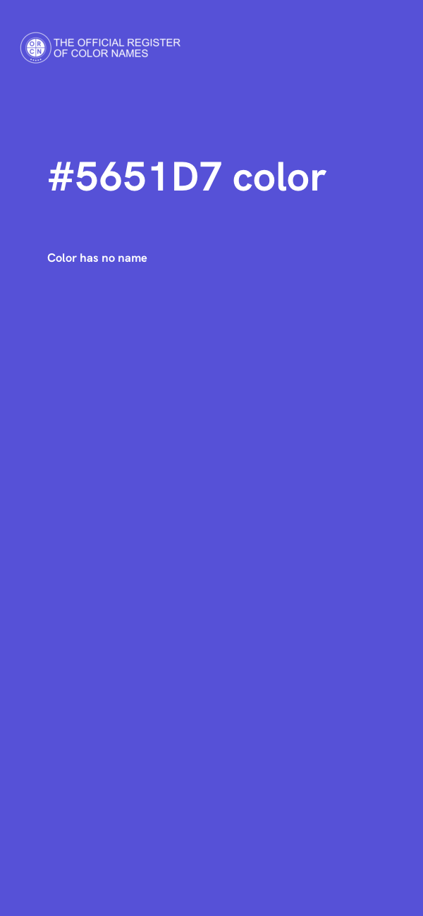 #5651D7 color image