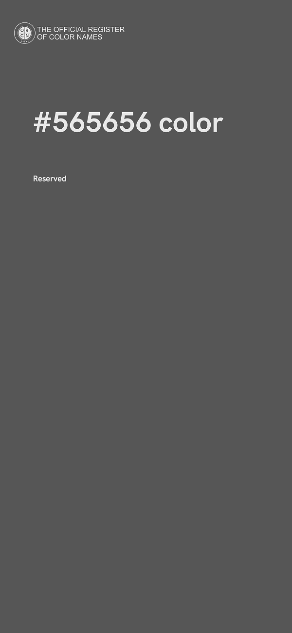 #565656 color image