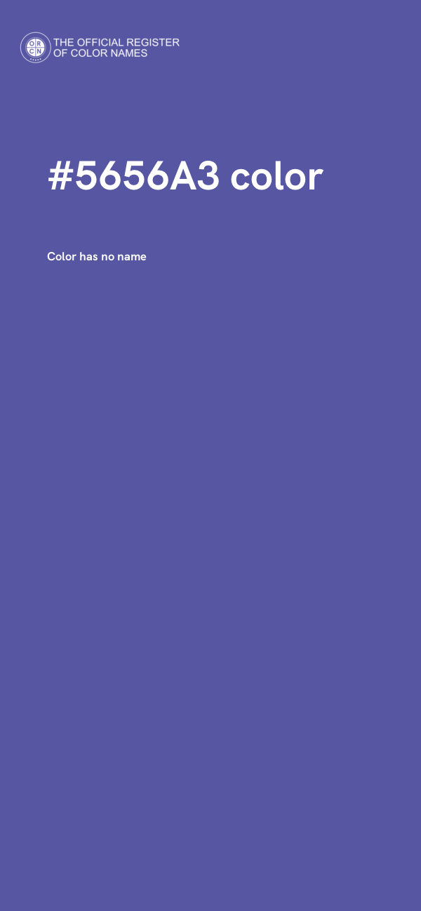 #5656A3 color image