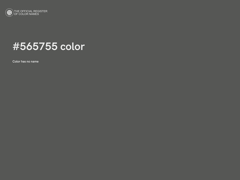 #565755 color image