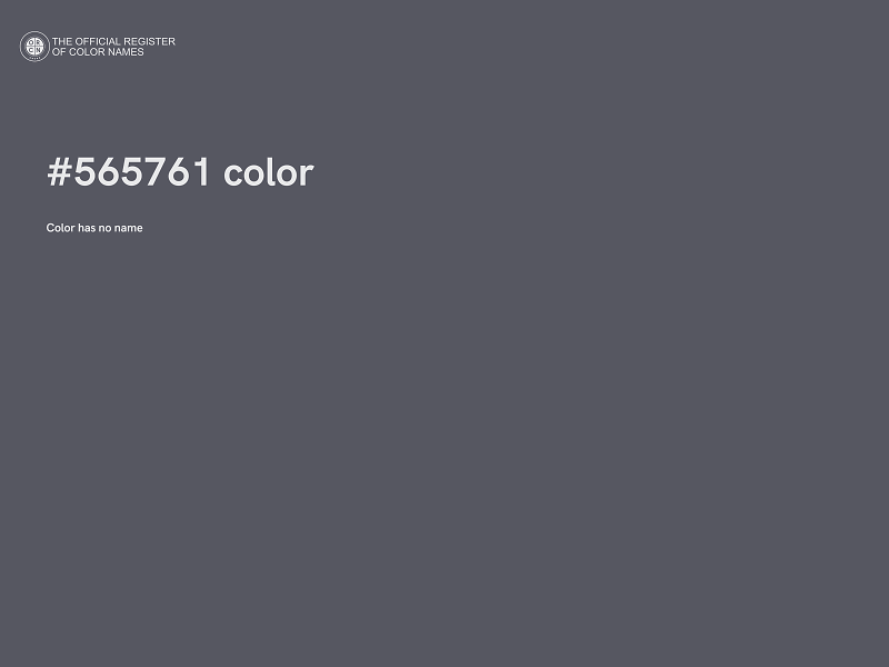 #565761 color image