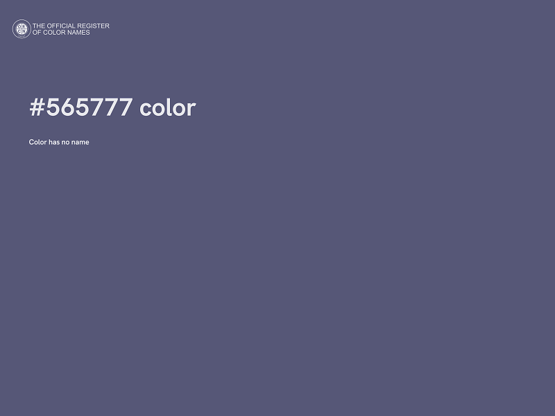 #565777 color image