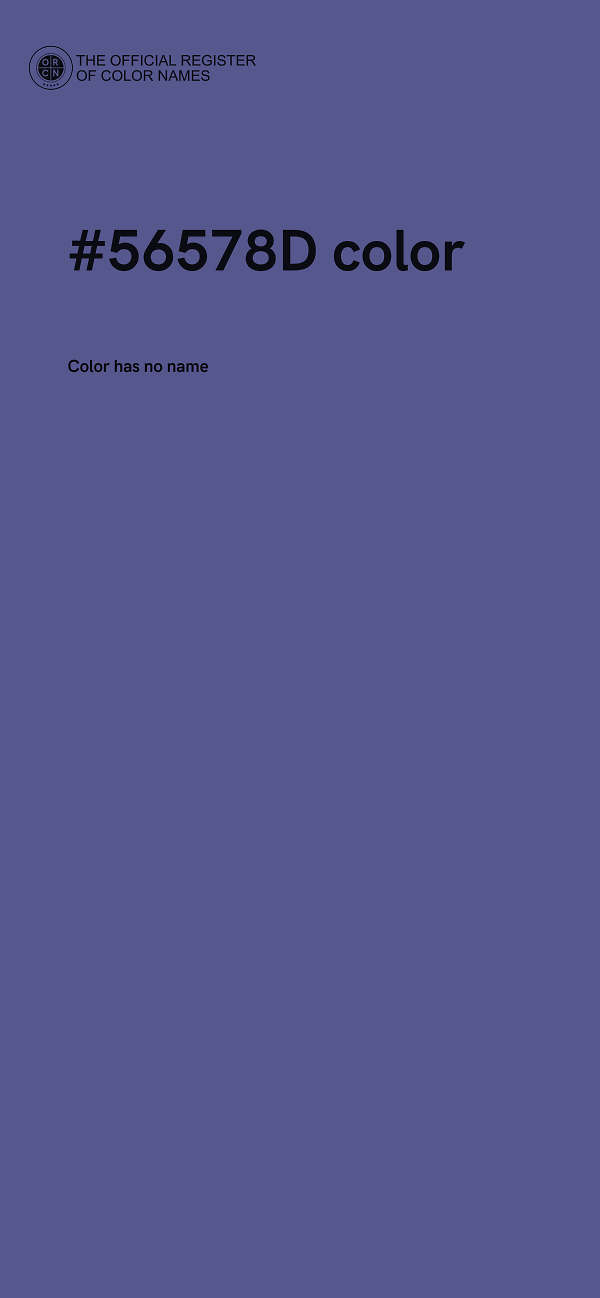 #56578D color image