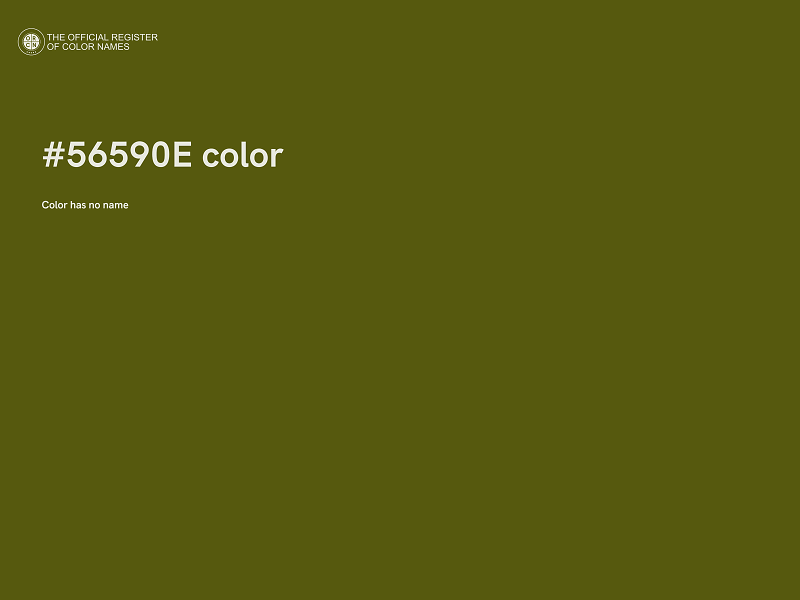 #56590E color image