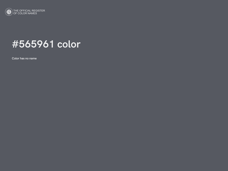 #565961 color image