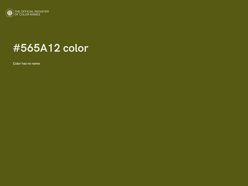 #565A12 color image