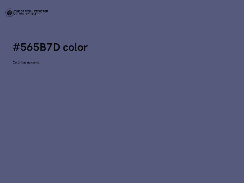 #565B7D color image