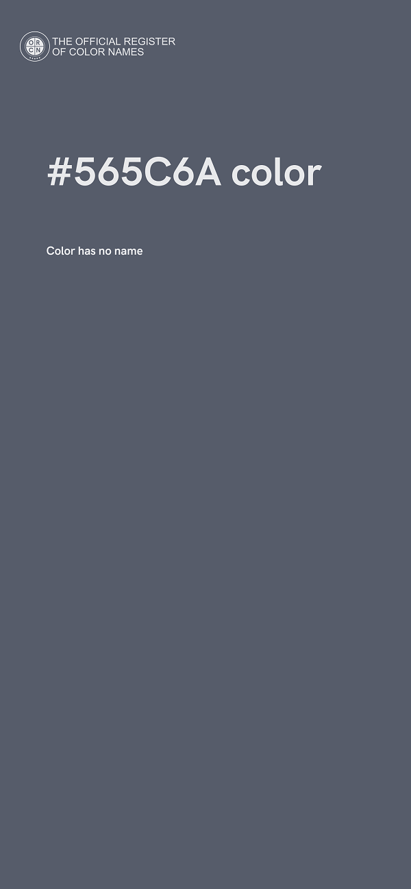 #565C6A color image